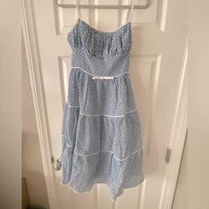 Vintage 1950s inspired swing dress